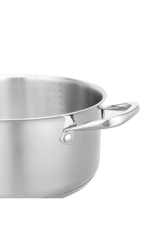 Faitout traiteur en acier inoxydable -  24 cm