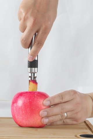 Vide-pomme en acier inoxydable