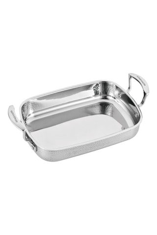 Plat en acier inoxydable - 35 cm