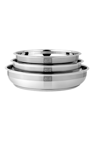 Batterie de cuisine en acier inoxydable 18/10 - 8 pièces