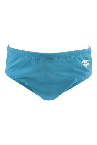 Slip de bain - Blanc, bleu et orange
