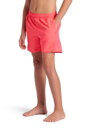 Short de bain - Rouge et violet