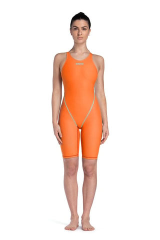 Combishort de bain - Noir, vert et orange