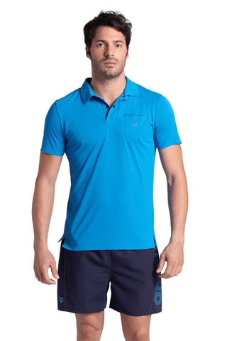 Polo Solid - Bleu