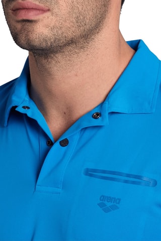 Polo Solid - Bleu