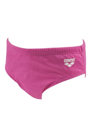 Slip de bain - Blanc et rose