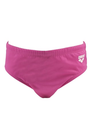 Slip de bain - Blanc et rose