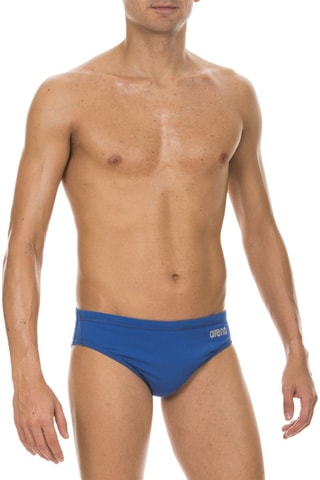 Slip de bain Space - Blanc et bleu