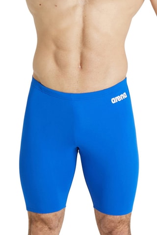 Cycliste de bain - Blanc et bleu