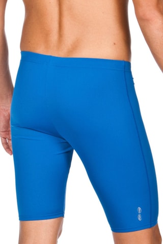 Cycliste de bain - Blanc et bleu