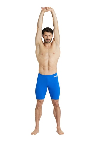 Cycliste de bain - Blanc et bleu