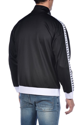 Veste - Blanc, noir et bleu