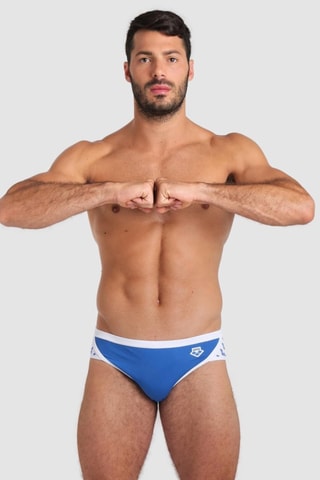 Slip de bain Icons - Blanc