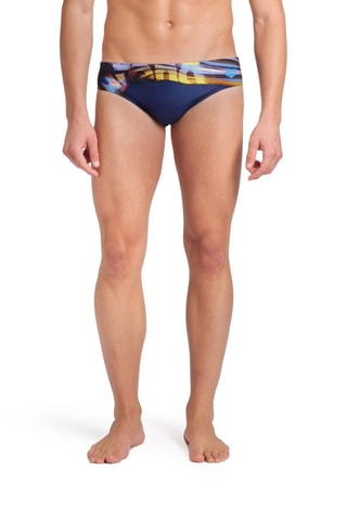 Slip de bain Dreamhline - Bleu et jaune