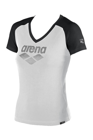T-shirt - Blanc, noir et gris