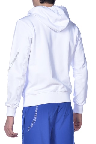Sweat à capuche - Blanc et noir