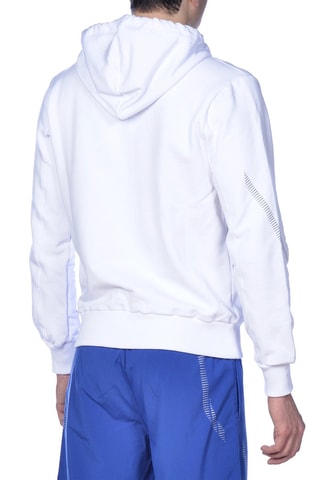 Sweat à capuche - Blanc et noir