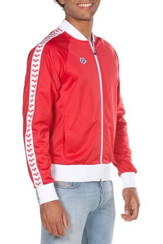 Veste de survêtement - Blanc, rouge et bleu