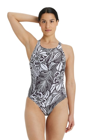 Maillot 1 pièce - Blanc et noir