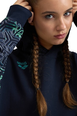Sweat à capuche - Bleu
