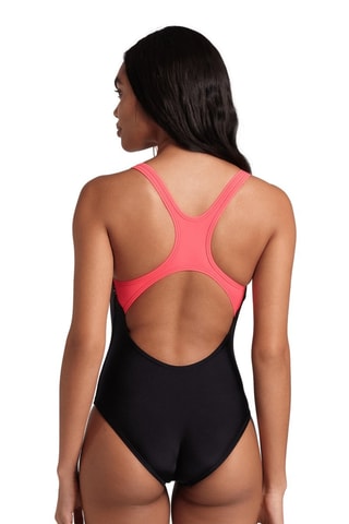 Maillot 1 pièce - Noir et rouge