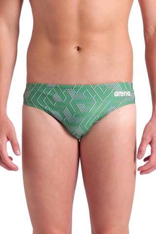 Slip de bain - Vert