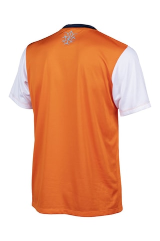 T-shirt - Blanc, rouge, bleu et orange