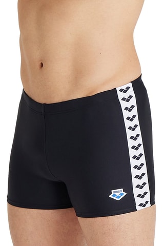 Boxer de bain - Blanc et noir