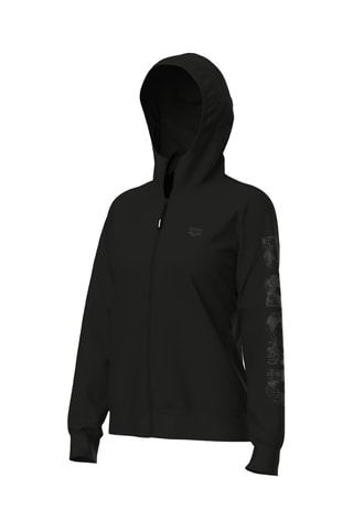 Veste à capuche - Noir et gris