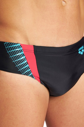 Slip de bain Threefold Brief - Noir