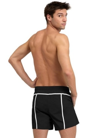 Short de bain Pro_File - Blanc et noir