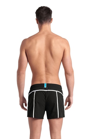 Short de bain Pro_File - Blanc et noir