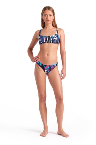 Maillot 2 pièces - Noir, bleu et rose