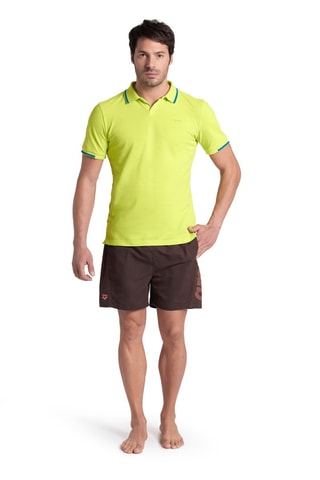 Polo de bain - Bleu et vert