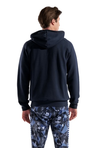 Sweat à capuche - Bleu