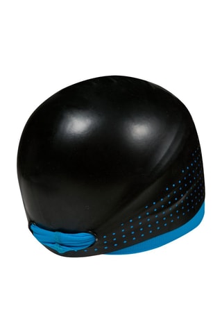 Bonnet de bain - Noir et bleu