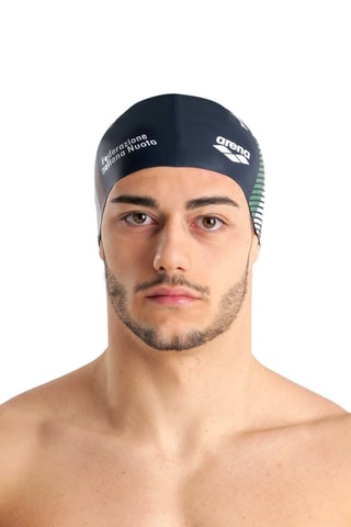 Bonnet de bain - Bleu, rouge et vert