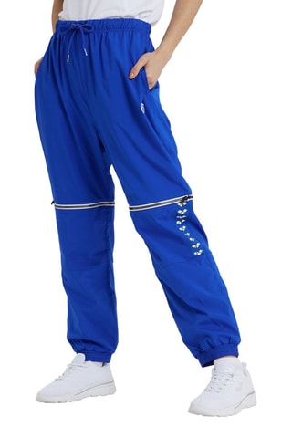 Pantalon - Blanc, bleu et jaune