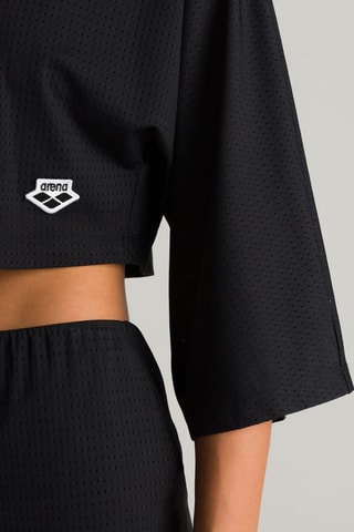 Crop top - Blanc et noir