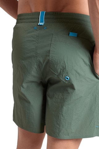 Short de bain Solid - Bleu et vert