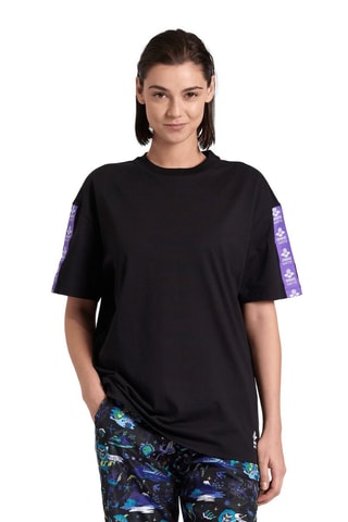 T-shirt Fun Planet - Noir, bleu, jaune et violet