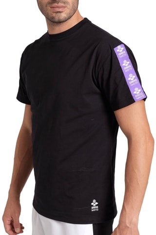 T-shirt Fun Planet - Noir, bleu, jaune et violet