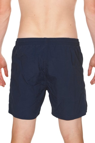 Short de bain - Blanc et bleu