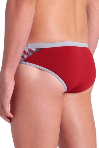 Slip de bain Icons - Rouge