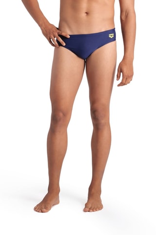 Slip de bain Wake - Bleu et jaune