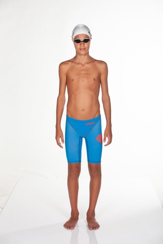 Short de bain Superman La Ligue des Justiciers DC Comics - Rouge et bleu