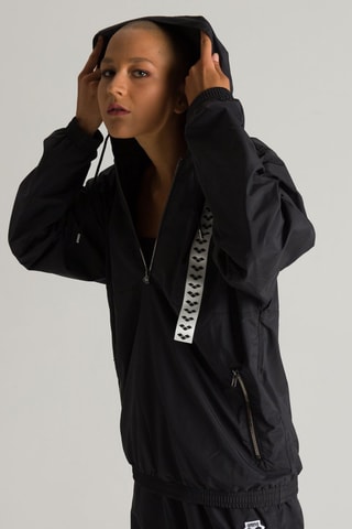 Sweat à capuche - Blanc et noir