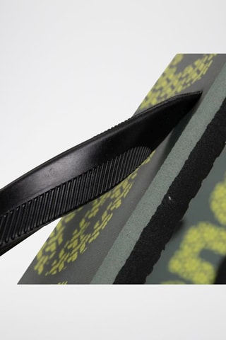 Tongs - Noir et jaune