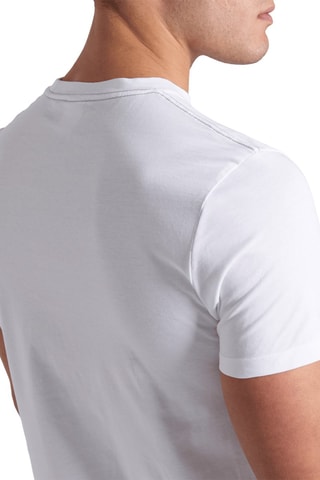 T-shirt de plage Solid - Blanc et noir