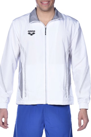 Coupe-vent - Blanc, noir et gris